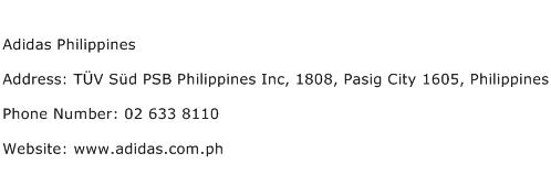 Adidas Philippines Address Contact Number