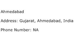 Ahmedabad Address Contact Number