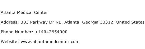 Atlanta Medical Center Address Contact Number