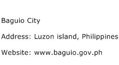 Baguio City Address Contact Number