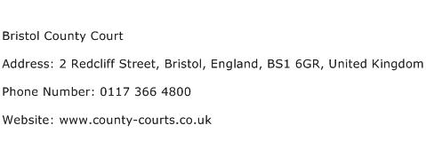 Bristol County Court Address Contact Number