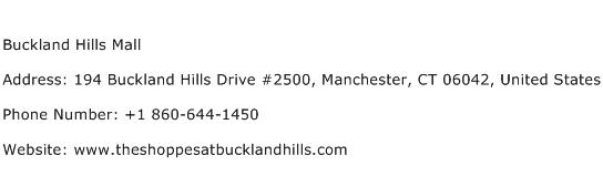 Buckland Hills Mall Address Contact Number