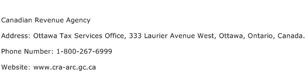 canada revenue agency change of address