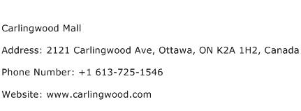 Carlingwood Mall Address Contact Number