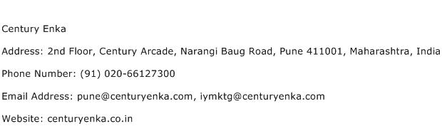 Century Enka Address Contact Number