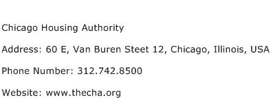 Chicago Housing Authority Address Contact Number