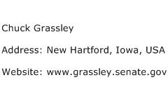 Chuck Grassley Address Contact Number