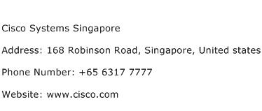 Cisco Systems Singapore Address Contact Number