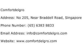 Comfortdelgro Address Contact Number