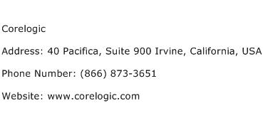 Corelogic Address Contact Number