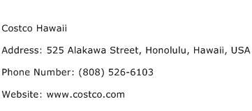 Costco Hawaii Address Contact Number