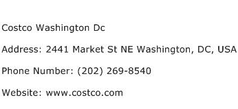 Costco Washington Dc Address Contact Number
