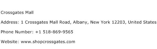 Crossgates Mall Address Contact Number
