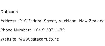Datacom Address Contact Number
