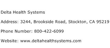 Delta Health Systems Address Contact Number