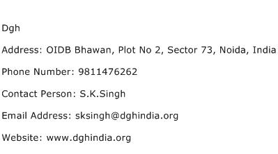 Dgh Address Contact Number