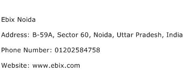 Ebix Noida Address Contact Number