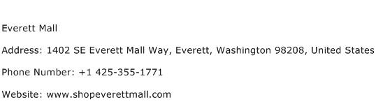 Everett Mall Address Contact Number