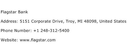 Flagstar Bank Address Contact Number