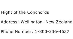 Flight of the Conchords Address Contact Number