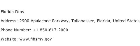 Florida Dmv Address Contact Number
