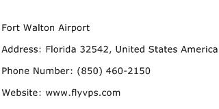 Fort Walton Airport Address Contact Number