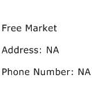 Free Market Address Contact Number