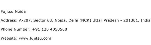 Fujitsu Noida Address Contact Number