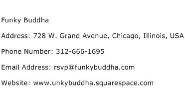 Funky Buddha Address Contact Number