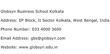 Globsyn Business School Kolkata Address Contact Number
