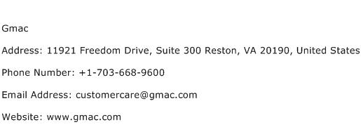 Gmac Address Contact Number