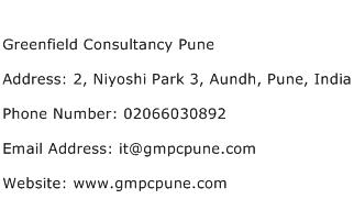 Greenfield Consultancy Pune Address Contact Number