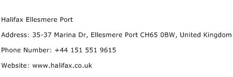 Halifax Ellesmere Port Address Contact Number