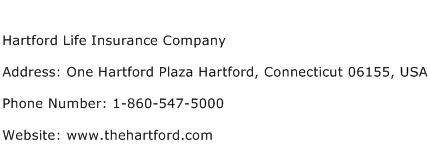 Hartford Life Insurance Company Address, Contact Number of ...
