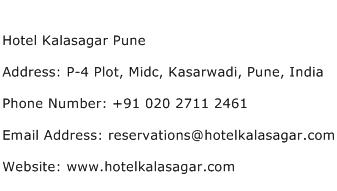Hotel Kalasagar Pune Address Contact Number