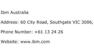 Ibm Australia Address Contact Number