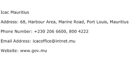 Icac Mauritius Address Contact Number