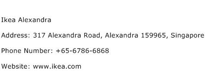 Ikea Alexandra Address Contact Number