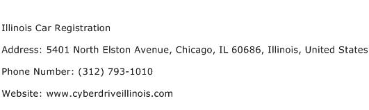Illinois Car Registration Address Contact Number