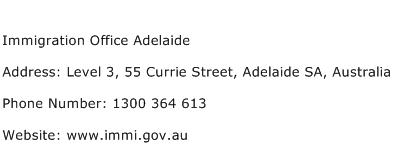 Immigration Office Adelaide Address Contact Number