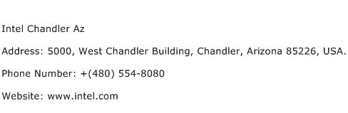 Intel Chandler Az Address Contact Number