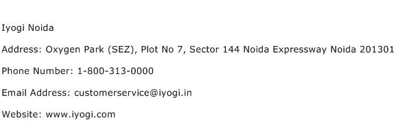 Iyogi Noida Address Contact Number