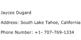 Jaycee Dugard Address Contact Number