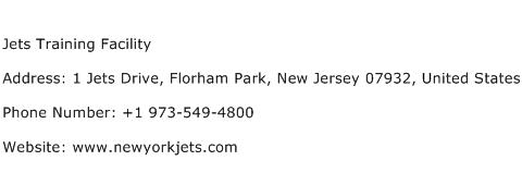 Jets Training Facility Address Contact Number