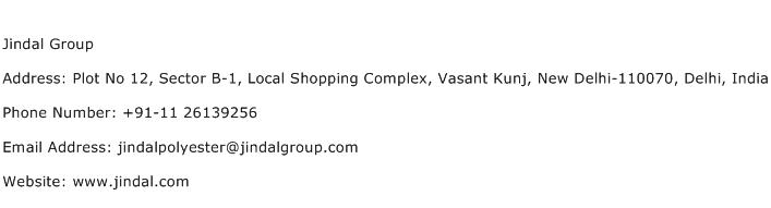 Jindal Group Address Contact Number