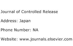 Journal of Controlled Release Address Contact Number