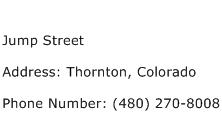 Jump Street Address Contact Number