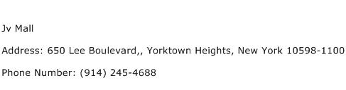 Jv Mall Address Contact Number