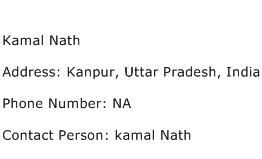 Kamal Nath Address Contact Number