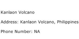 Kanlaon Volcano Address Contact Number